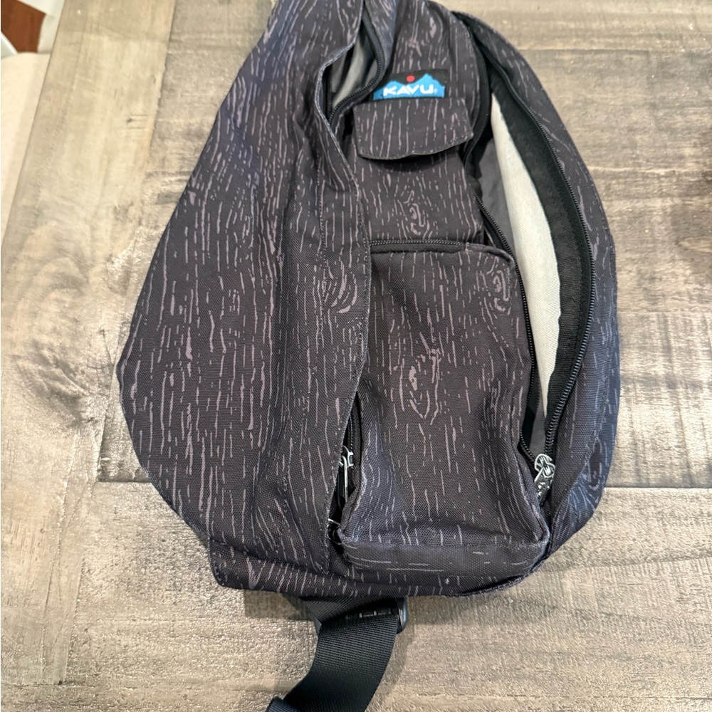 KAVU Charcoal Sling Backpack